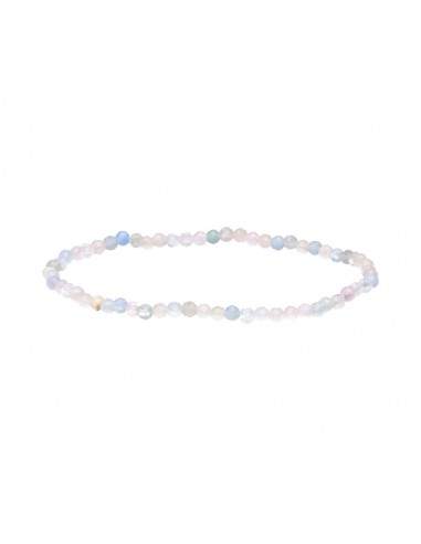 Pulseira Faceted Aquamarine e...