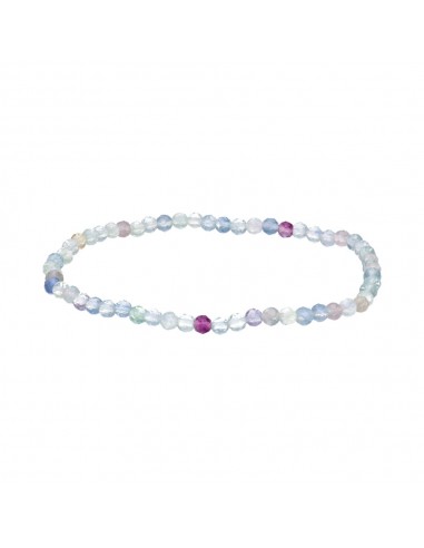 Bracelet à facettes en Fluorite 3mm