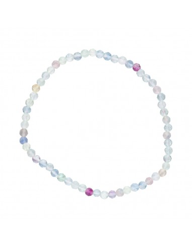 Pulseira Facetada de Fluorite de 3mm