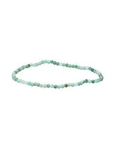 Emerald Faceted Bracelet 3mm