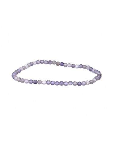 Faceted Iolite Bracelet 3mm