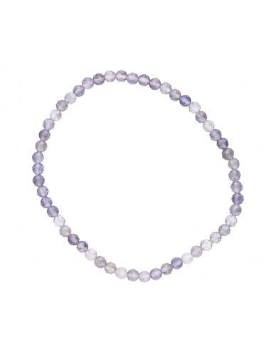 Bracelet de Iolite à facettes 3mm