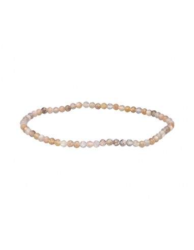 Pulsera Facetada de Adularia 3mm