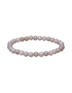 Pulsera de Ágata Gris 6mm