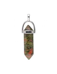 Unakite Jaspe Pendentif...