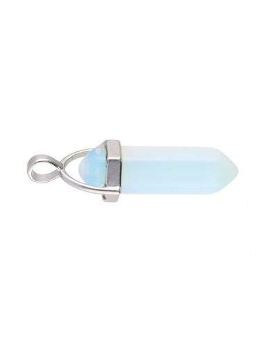 Colgante de Opalina Biterminado Pequeño