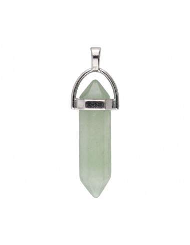 Petit pendentif en quartz vert...