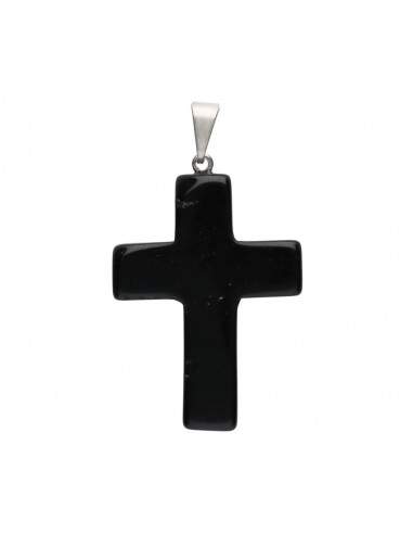 Pingente transversal obsidiano
