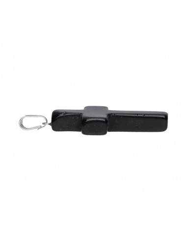 Pingente transversal obsidiano