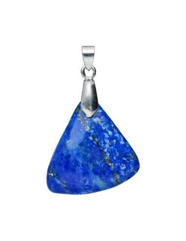 Small Lapis Lazuli Rhodium Plated...