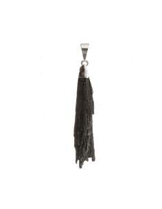 Black Cyanite Pendant in...