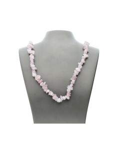 Rose Quartz Chip Necklace