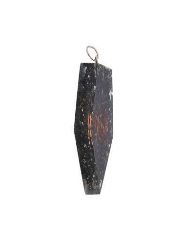 Pentagonal Pendant with Resin...