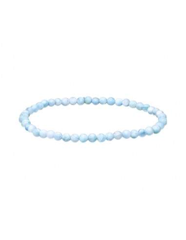 Pulseira larimar 4mm