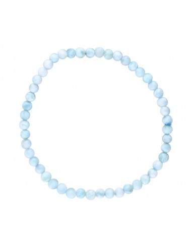 Bracelet de Larimar 4mm