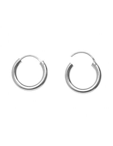 Aros de Plata de Ley 925 (1.5cm)