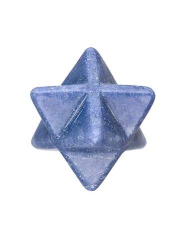 Merkaba de Cuarzo Azul