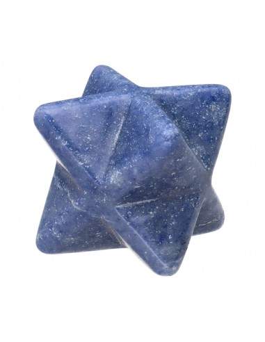 Merkaba de Cuarzo Azul