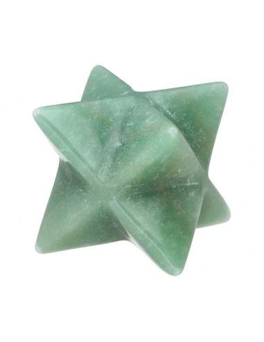 Merkaba de Cuarzo Verde