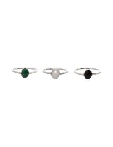 925 Sterling Silver Ring with Random...