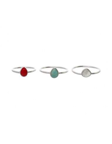 925 Sterling Silver Ring with Random...