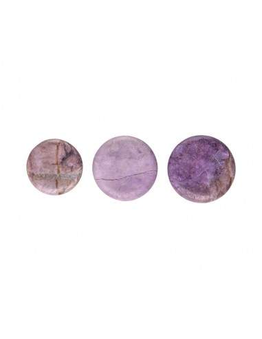 Jade violet roulé plat de Turquie