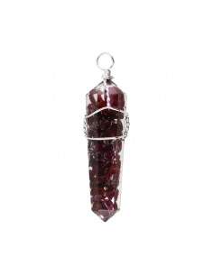 Pendentif grenat avec...