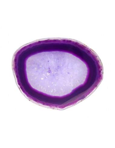 Medium Dyed Lilac Agate Plaque