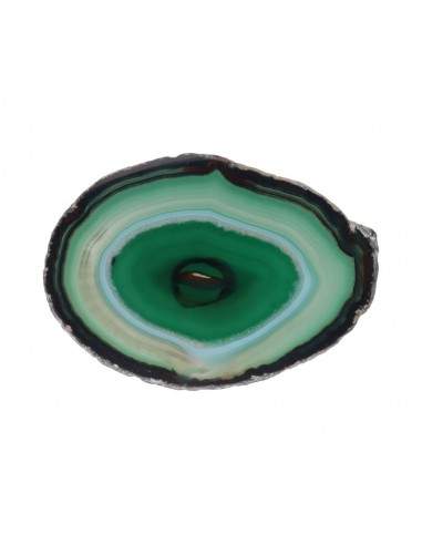 Paquet de plaques d'agate teintées...