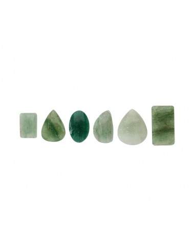 Cabochon de quartz vert