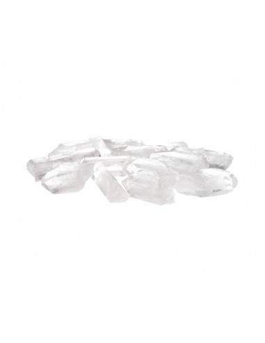 Pointes de quartz brut de qualité...