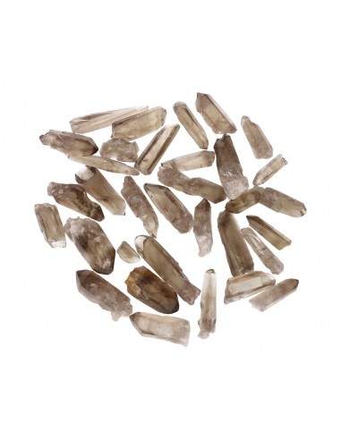 Rough Lemurian Smoky Quartz Tips