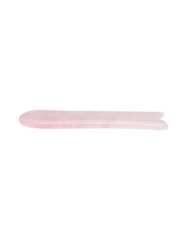 Pink Quartz Gua Sha Massager -3-