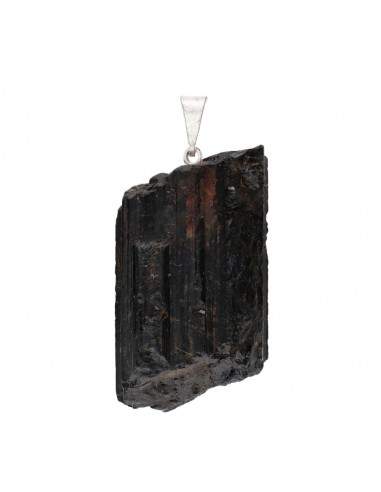 Pendentif Tourmaline noire brute