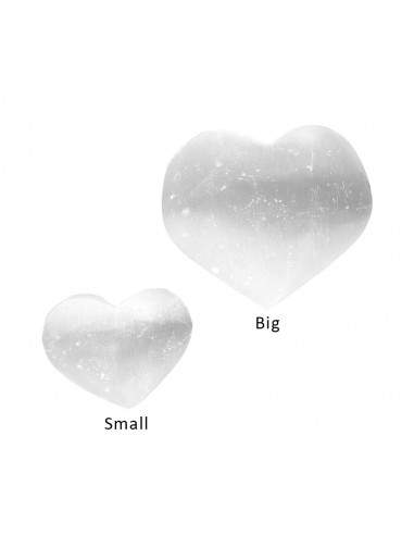 Small Selenite Heart