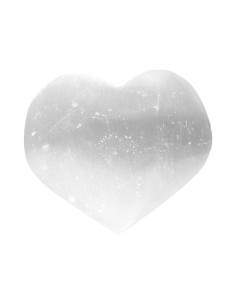 Large Selenite Heart