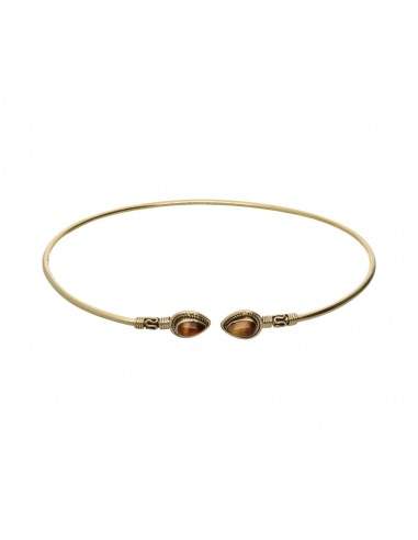 Pulseira mineral de bronze -7-