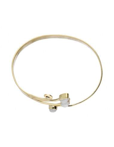 Bronze Bracelet Three Tears Moonstone...