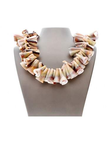 925 Sterling Silver Shell Necklace (25A)