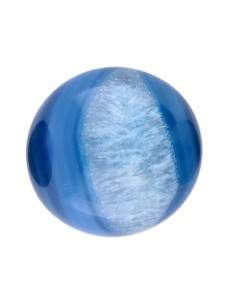 Dyed Blue Agate Sphere