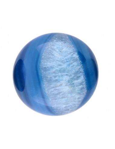 Esfera de Ágata Azul Teñida