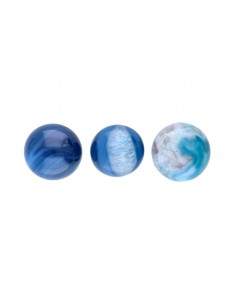 Esfera de Ágata Azul Teñida 2
