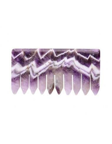 Amethyst Comb Massager