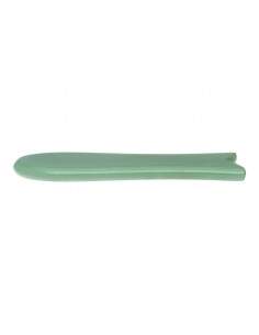 Gua Sha Poisson en quartz vert 2