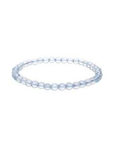 Bracelet d'aigue-marine 4mm