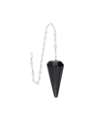 Obsidian Faceted Pendulum (FAC48)