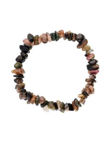 Pulsera Chip de Turmalina Bicolor