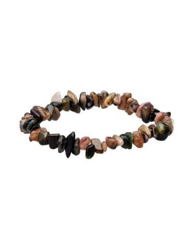 Bicolor Tourmaline Chip Bracelet