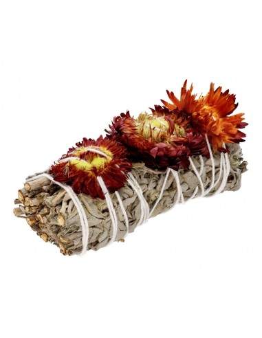 Sauge blanche à l'immortelle