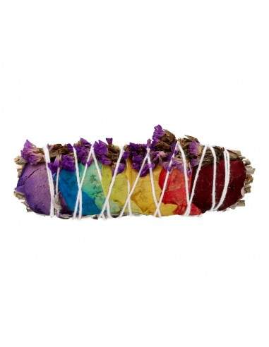 White Sage with Chakra Petals
